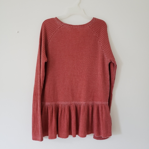 Time & Tru peolum top pullover sweater - Picture 5 of 8